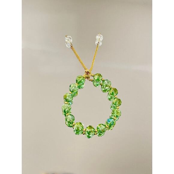 Green Swarovski Bracelet - Picture 9 of 14